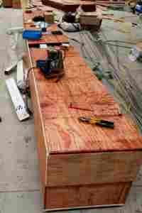 Porte commerciale moderne à <span class=keywords><strong>action</strong></span> rapide automatique pour entrepôt industriel porte de quai empilable porte en PVC à grande vitesse - Product Image 6