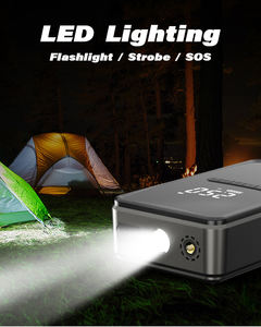 Démarreur de voiture 12V avec compresseur d'air gonfleur de pneu <span class=keywords><strong>booster</strong></span> de batterie de voiture avec pompe à air - Product Image 6