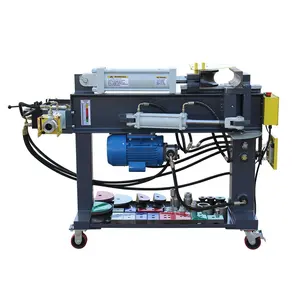 HTB-2000 TTMC Hydraulic Tube Bender Exhaust Pipe Bender 10 Ton Pressure Pipe Bending Machine