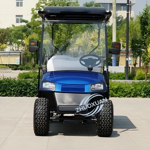 Carrito de Golf Todoterreno de 6 Plazas, Resistente, con Camuflaje, Vehículo Eléctrico de Transporte para Visitantes, para Uso en Aeropuertos, Estaciones y Clubes - Product Image 5