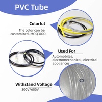Gaine isolante en PVC non thermorétractable 300V 600V ignifuge pour faisceau de câbles automobile