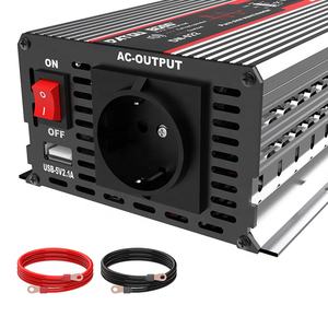 Inversor de Corriente DATOU BOSS, el Más Vendido en <span class=keywords><strong>Amazon</strong></span>, 1000W, 12V, 220VAC, Convertidor Transformador de Onda Sinusoidal Pura, Inversor Solar - Product Image 4