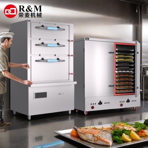 Vaporeras Comerciales de Acero Inoxidable de Gran Capacidad, a Gas, Eléctricas, para Huevos, <span class=keywords><strong>Dim</strong></span> Sum, Dumplings, Momos, Arroz y Otros Alimentos, para Restaurantes - Product Image 1