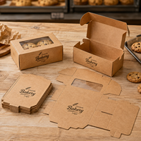 Vassoio Interno per Scatole da Forno in Carta Kraft, Confezione per Macaron con Logo Personalizzato, Ingrosso per Negozi di Dolci e Applicazioni nel Settore Alimentare