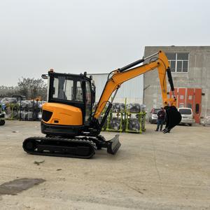 CE & EPA Euro 5 Nouvelle mini pelleteuse sur chenilles Eaton Pompe à engrenages à cylindre hydraulique avec moteur pour jardin et ferme - Product Image 3