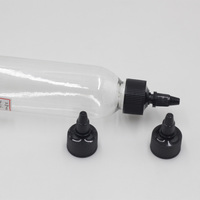 Bouchon à visser en plastique à long bec verseur, prix usine, capuchons 20/410, 24/410, 28/410 pour flacon de bouteille de gelée capillaire