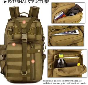 Mochila Táctica para Motocicleta Pequeña, MOLLE, para Ciclismo, Hidratación, Senderismo, Camping - Product Image 6