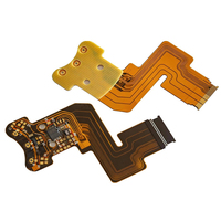 Circuit imprimé flexible personnalisé en PI/PET, FPC pliable, PCB flexible avec renfort en feuille d'acier FR4, processus de renforcement, compatible Gerber