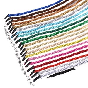 Corda in Nylon Intrecciata a 3 Fili Bianca HP 03 da 5mm, Multifunzione, per Decorazione e Imballaggio, Vendita all'Ingrosso - Product Image 1