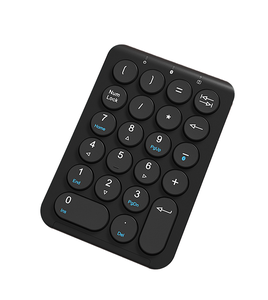 Gunting bahasa Inggris operasi Mini angka Keyboard nirkabel BT Keyboard Keuangan Nomor Pad untuk <span class=keywords><strong>Laptop</strong></span> Tablet - Product Image 1