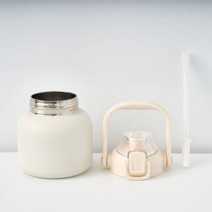 2023 extérieur populaire 20OZ Fitness Sports en acier inoxydable isolé bouteille d'eau fiole à vide avec pour couvercle de paille pour le Camping - Product Image 6