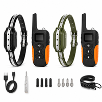 PD 519-1 Ferngesteuertes Hundetrainingshalsband mit 1000m Reichweite, Ton-, Vibrations- und Statischer Korrektur