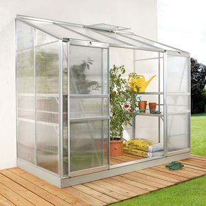 Serre de jardin extérieure de style moderne Serre de jardin écologique, étanche, facile à assembler, à ossature métallique - Product Image 5