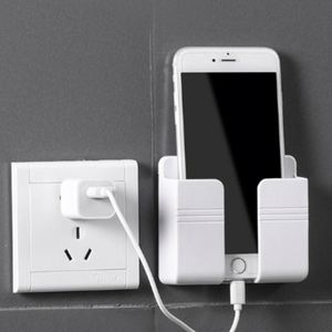 Modern Multifunctional <b>Wall</b> Mounted Storage Rack with Phone Charging Case & No Need for Perforated Phone Holder - Product Image 3