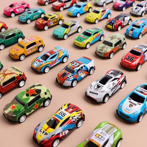 Auto Giocattolo in Miniatura in Lega con Frizione 6,8cm Modelli di Auto in Metallo Design Cartoon Resistente alle Cadute con Graffiti Educazione Unisex per Bambini - Product Image 1