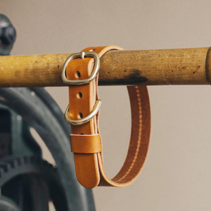 Collier de chien en cuir de qualité supérieure anti-évasion robuste avec anneau en D en métal en vrac en gros pour chiens de grande race - Product Image 3