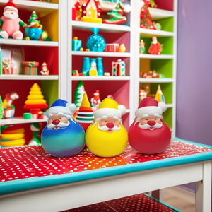Juguetes de Espuma de PU de Santa Claus de Jincan, Juguetes de Navidad de Rebote Lento, Juguetes de Simulación para Aliviar el Estrés, Regalos Artesanales para Niños - Product Image 6