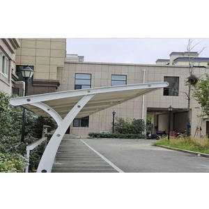 Prix usine Structure en acier à membrane tendue PVDF pour abri de voiture, auvent, abri de stationnement et carport - Product Image 3