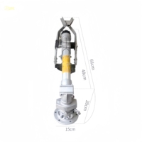 Titans Factory Direct 360 Gear Drive Metal Rain Gun para sistema de riego por pulverización agrícola