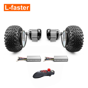 Tự làm 10 inch 48V 1000W 1500W xe đẩy điện giỏ hàng #420 chuỗi Ổ đĩa kép không chổi than bánh động cơ <span class=keywords><strong>Kit</strong></span> với điều khiển từ xa <span class=keywords><strong>Kit</strong></span> - Product Image 5