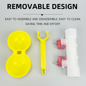 Điều kiện mới tự động gà trang trại núm vú uống lớn đẻ <span class=keywords><strong>hen</strong></span> trang trại động vật trung chuyển - Product Image 4