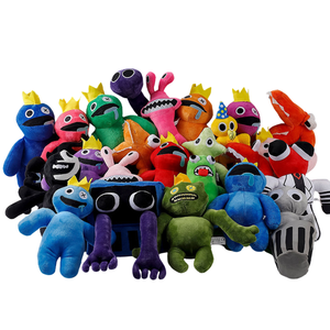 Oferta Especial: Peluche Súper Suave de Arcoíris, Juguete de Peluche de Personaje de Videojuego, Muñeco de Regalo - Product Image 1