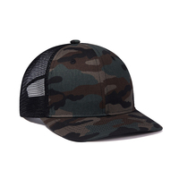Casquettes de camionneur en maille camouflage avec logo personnalisé, vente en gros, Richardson 112 256 168, casquettes de camionneur camouflage pour hommes et femmes