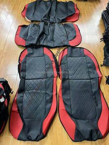 Coprisedili Universali Deluxe in PU di Lusso, Set Completo, Compatibili con Airbag, Traspiranti, Adatti per Auto, Camion, SUV - Product Image 3