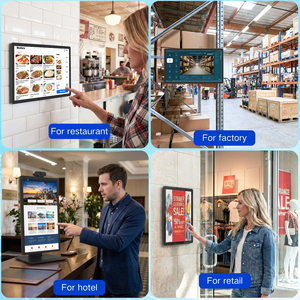 צג מסך מגע אינטראקטיבי בגודל 15.6 אינץ' עד 24 אינץ' עם חיבור USB Type-C, תואם למערכות Windows ואנדרואיד עבור מחשב Windows ו-Android BOX - Product Image 4