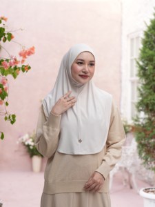 Robe de mariée musulmane élégante en polyester et mousseline côtelée ornée de strass, avec châle hijab abaya, design turquoise, toutes saisons 2026 - Product Image 4