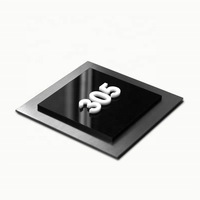 Plaque de numéro de maison en acrylique décorative 3D de haute qualité avec lettres braille ADA pour bâtiments, voitures, hôtels, bureaux et propriétés privées