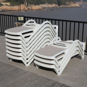 Tumbona doble de plástico de alta calidad, cama para exteriores, diván - Product Image 6