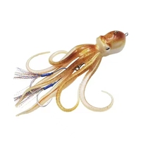 Leurre de pêche souple Inkvader lumineux Deep Sea Glow Octopus Jigs