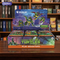 Коллекционные карты Magic The Gathering Teenage Mutant Ninja Turtles Play Booster Display, английская версия, для детей от 13 лет