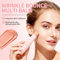 En stock – Baume solide hydratant multi-usages au collagène 9g pour visage et cou – Stick portable à torsion – Prêt à expédier – Vente en gros