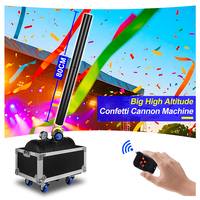 Grand canon d'extérieur 350W pour avec mallette télécommande machine confettis en papier pour mariage équipement scène pour DJ