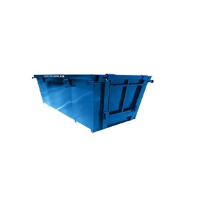 Basureros naranjas Open Top Apilable Skip Papelera con puerta - Product Image 1