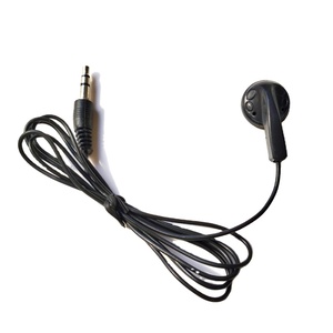 Meilleures ventes Écouteurs mono jetables bon marché 3,5 mm à une oreille, écouteurs de guide touristique à une seule oreille, écouteurs de jeu filaires - Product Image 1