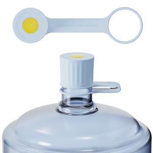 Bouchon de bidon d'eau réutilisable et écologique de 5 gallons, en silicone portable, compatible avec les bouteilles de 50-55 mm, pour usage domestique et extérieur - Product Image 2