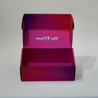 Scatola Regalo in Cartone Ondulato Multifunzionale con Laminazione Opaca Personalizzata per Extension di Capelli, Vendita Calda