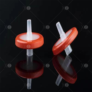 Filtro de jeringa hidrófilo de PVDF de 25 mm de diámetro, 0.45 m, material PP para investigación de laboratorio - Product Image 2