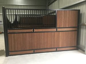 Porte d'écurie de cheval portable durable et pour les fermes pour les granges <span class=keywords><strong>à</strong></span> <span class=keywords><strong>chevaux</strong></span> neuves et d'occasion - Product Image 3