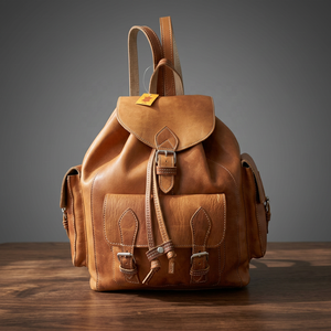 Mochila Hecha a Mano, Bolsa de Viaje Clásica, Asa Suave y Resistente, Estilo de Equipaje de Mano - Product Image 5
