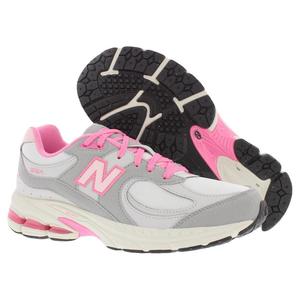 Zapatos New Balance 2002 Gs para Niña, Color Gris y Rosa, Estilo Deportivo - Product Image 4