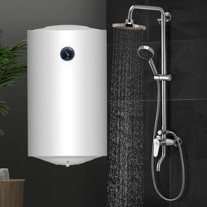 Calentador de Agua Eléctrico de Acero Inoxidable para Cocina, Montado en la Pared, <span class=keywords><strong>80</strong></span> <span class=keywords><strong>Litros</strong></span>, Vertical, para Uso Doméstico y Hotelero, Ahorro de Energía - Product Image 1