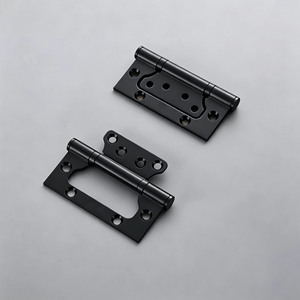 Charnières modernes pour porte pliante papillon encastrée, en acier inoxydable, 4*3*2.0mm, à double roulement à billes, sans mortaise - Product Image 1