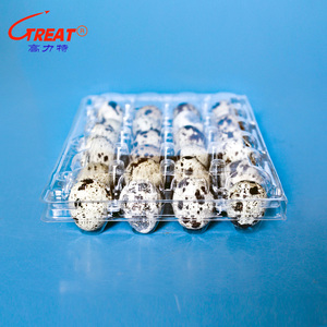 24 miếng trứng cút thân thiện với môi dùng một lần hộp Vỏ Sò cho bán buôn - Product Image 3