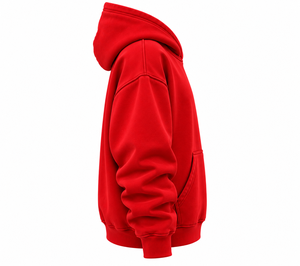 Sudadera con Capucha Roja para Hombre, Nueva Colección 2026, con Bolsillo Delantero Tipo Canguro, Estampado Gráfico de Telaraña Plateada, Sudadera Informal de Manga Larga - Product Image 3