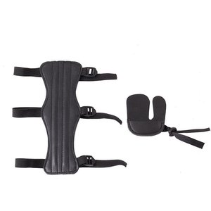 Protector de brazo para tiro con arco, manga protectora de poliéster resistente a cortes para deportes de tiro - Product Image 4