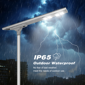 Lampione Stradale <span class=keywords><strong>Solare</strong></span> NanDe Ecologico <span class=keywords><strong>a</strong></span> Risparmio Energetico 80W Tutto in Uno <span class=keywords><strong>LED</strong></span> <span class=keywords><strong>per</strong></span> <span class=keywords><strong>Esterni</strong></span> - Product Image 3